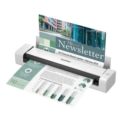 Portable Scanners<Brother DSmobile DS-740D Duplex Portable Scanner White