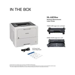 Instant Photo Printers<Brother HL‐L6210DW Business Monochrome Laser Printer, Large Paper Capacity, Wireless Networking