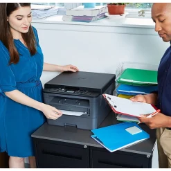 Black & White Printers<Brother HL-L2390DW Refurbished Wireless Black & White Laser Printer, Single-Function, Print, Scan, Copy