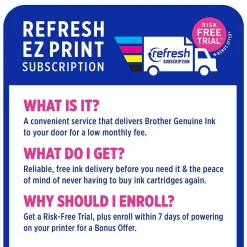 Color Printers<Brother MFC-J1010DW Wireless Color Inkjet Printer, All-In-One, Print, Scan, Copy, Fax (MFCJ1010DW)