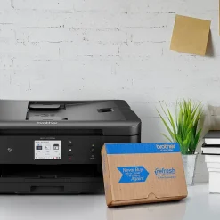 Wireless Printers<Brother MFC-J1170DW Wireless Color Inkjet Printer, All-In-One, Print, Scan, Copy, Fax
