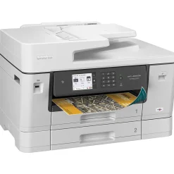 Color Printers<Brother MFC-J6940DW Wireless Color Inkjet Printer, All-In-One, Print, Scan, Copy, Fax