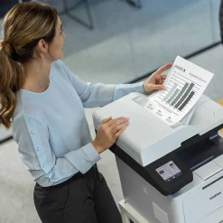 Instant Photo Printers<Brother MFC-L5710DW Business Wireless Monochrome Laser All-in-One Printer, Print, Scan, and Copy