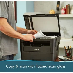 Black & White Printers<Brother MFC-L2750DW XL Wireless Black & White Laser Printer, All-In-One, Print, Scan, Copy, Fax, Refresh Subscription Eligible