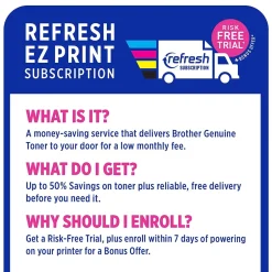 Black & White Printers<Brother MFC-L2750DW XL Wireless Black & White Laser Printer, All-In-One, Print, Scan, Copy, Fax, Refresh Subscription Eligible