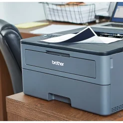 Black & White Printers<Brother Refurbished HL-L2370DW Wireless Monochrome Laser Printer