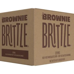 Cookies<Brownie Brittle Crunchy Brownie Snack Variety Pack, 1 oz., 20 Packs/Carton (SG1416)