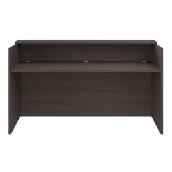 Best Arrive 72"W Reception Desk with Shelf, (AVD172SGK) Office Desks