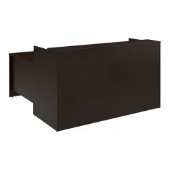 Hot Arrive 72"W L Shaped Reception Desk with Shelf, (ARV006MR) L-Desks