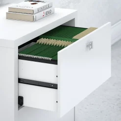 Hot Echo Lateral File Cabinet, Pure White (KI60102-03) File Cabinets