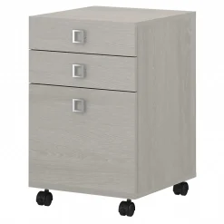Discount Echo 3 Drawer Mobile File Cabinet, Gray Sand (KI60201-03) File Cabinets