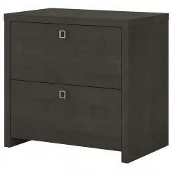 Sale Echo 2 Drawer Lateral File Cabinet, Charcoal Maple (KI60302-03) File Cabinets