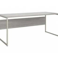 Outlet Hybrid 72"W Computer Table Desk with Metal Legs, (HYD373PG) Computer Desks