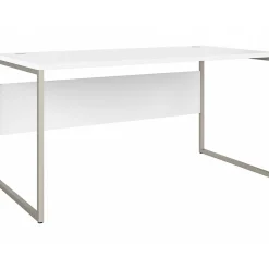 Online Hybrid 60"W Computer Table Desk with Metal Legs, (HYD360WH) Computer Desks