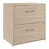 Best Hustle 2 Drawer Lateral File Cabinet, Natural Elm (HUF130NE) File Cabinets