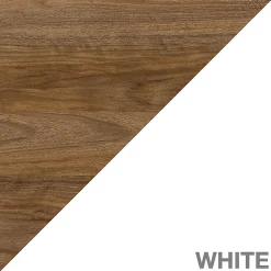 Jamestown 2-Drawer Vertical File Cabinet, Letter/Legal, Fresh Walnut/White, 23.66