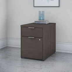 Jamestown 2-Drawer Vertical File Cabinet, Locking, Letter/Legal, Storm Gray, 23.66" (JTF116SGSU) File Cabinets