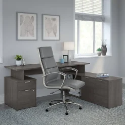 Jamestown 2-Drawer Vertical File Cabinet, Locking, Letter/Legal, Storm Gray, 23.66