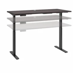 Discount Move 60 Series 60"W Electric Height Adjustable Standing Desk, Storm Gray (M6S6030SGBK) Standing Desks