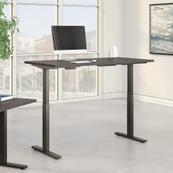 Discount Move 60 Series 60"W Electric Height Adjustable Standing Desk, Storm Gray (M6S6030SGBK) Standing Desks