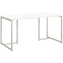 Clearance Method 60"W Table Desk, White (KI70201K) Computer Desks