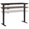 Sale Move 40 Series 60"W Electric Height Adjustable Standing Desk, Black Walnut/Black (M4S6030BWBK) Standing Desks