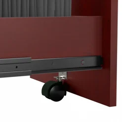 Hot Office in an Hour Cubicle Storage with Cabinet, Paper Tray, & Pencil Holder, Hansen Cherry (WC36490-03K) Storage Cabinets