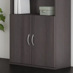 Clearance Studio C Bookcase Door Kit, Storm Gray (SCB236SG) Storage Cabinets