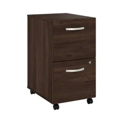 Clearance Studio C 2-Drawer Mobile Vertical File Cabinet, Letter/Legal Size, Lockable, (SCF116BWSU) File Cabinets