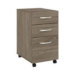Clearance Studio C 3-Drawer Mobile Vertical File Cabinet, Letter/Legal Size, Lockable, (SCF216MHSU) File Cabinets
