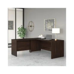 Discount Studio C 72"W L Shaped Desk with Return, (STC049BW) L-Desks