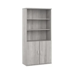 Hot Studio A 73"H 5-Shelf Bookcase with Adjustable Shelves,  Laminated Wood (STA010PG) Bookcases