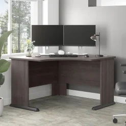 Discount Studio A 48"W Corner Computer Desk, (SDD148SG) Corner Desks