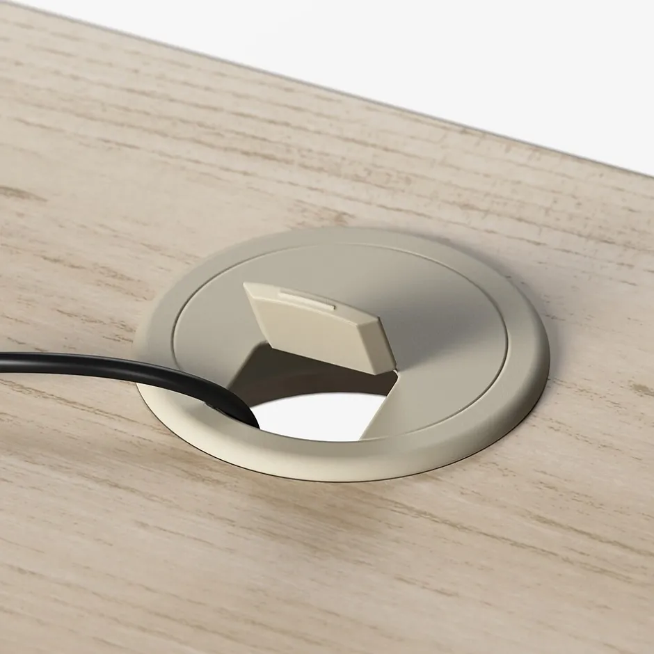 Bush Business Furniture Studio C 72"W Office Desk, Natural Elm (SCD272NE) Computer Desks