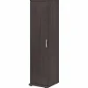 Discount Universal 62" Tall Narrow Storage Cabinet with Door and 3 Shelves, Storm Gray (UNS116SG) Storage Cabinets