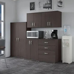 Outlet Universal 62" 5-Piece Modular Storage Set with 11 Shelves, Storm Gray (UNS003SG) Storage Cabinets