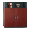 Clearance Westfield Half-Height 2 Door Kit, Hansen Cherry, (WC24411) Storage Cabinets