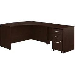 Sale Westfield Right Handed L Shaped Desk with Mobile File Cabinet, (SRC007MRRSU) Office Desks
