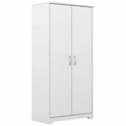 New Cabot 61"H Tall Storage Cabinet with 4 Shelves, (WC31999) Storage Cabinets