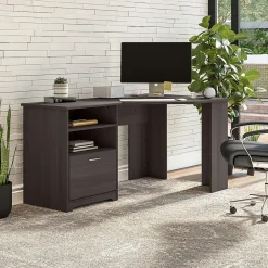 Online Cabot 60"W Corner Desk, (WC31715-03) L-Desks