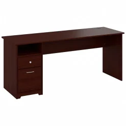 Sale Cabot 72"W Computer Desk with Drawers, (WC31472-03) Computer Desks