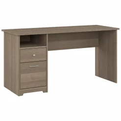 Online Cabot 60"W Computer Desk with Drawers, (WC31260) Computer Desks