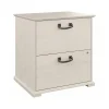 Hot Homestead 2-Drawer Lateral File Cabinet, Letter/Legal Size, Lockable, Linen White Oak (HOF129LW-Z) File Cabinets