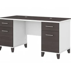 New Somerset 60" Computer Desk, (WC81028K) Computer Desks