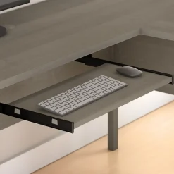 Discount Somerset 72W L Shaped Desk with Hutch and Lateral File Cabinet, (SET009AG) L-Desks