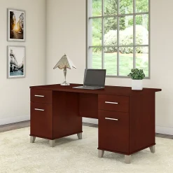 Somerset 60"W Desk, (WC81728) Computer Desks