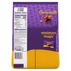 Chocolate<Cadbury CARAMELLO Miniatures Milk Chocolate and Caramel Candy Bars, 27.6 oz. (325-00012)
