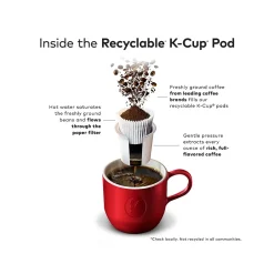 Keurig K-Cups<Cafe Bustelo Espresso Style Coffee Keurig® K-Cup® Pods, Dark Roast, 48/Box (5000346117)