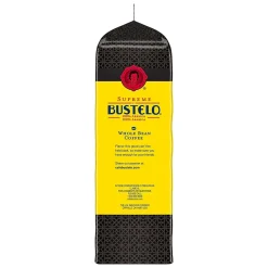 Coffee<Cafe Bustelo Supreme Espresso Caffeinated Whole Bean Coffee, Dark Roast, 32 oz., Each (SMU01800)