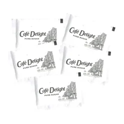 Sugar & Sweeteners<Cafe Delight Sugar, 1000 Packets/Carton (SUG45470)